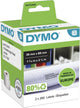 Étiquettes pour imprimante Dymo 99012 labelwriter™ 36 x 89 mm blanc noir