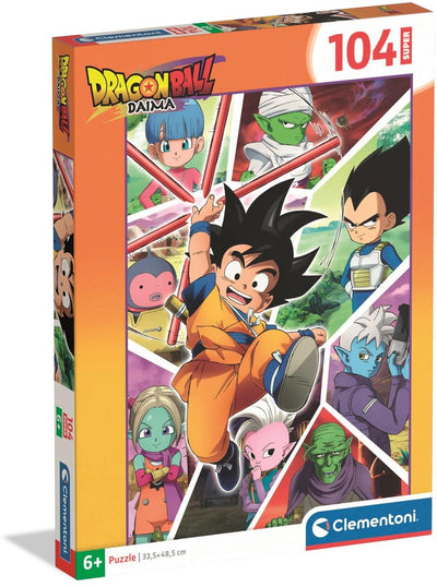 Clementoni - puzzle - dragon ball daima - portrait - 104 pièces - super - à partir de 6 ans