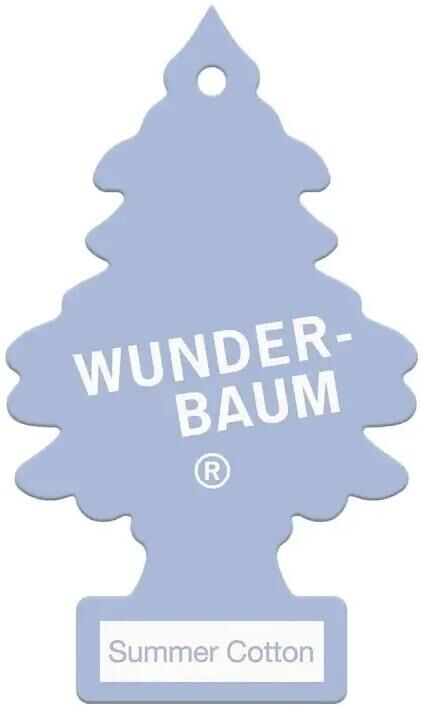 Wunder-baum parfum arbres désodorisant wunderbaum coton d'été 1 er