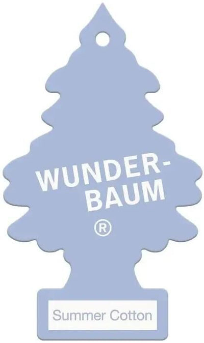 Wunder-baum parfum arbres désodorisant wunderbaum coton d'été 1 er