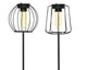 Lanterne solaire LED Lumineo sur prise ø13cm