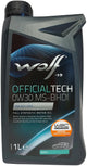 Wolf Motor Oil OfficialTech MS-BHDI. Motoroil 0W30 1L OFF.Tech MS-BHDI
