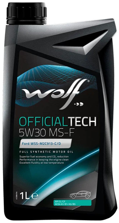 Wolf Motor Oil OfficialTech MS-F. Motoroil 5W30 1L Off.tech MS-F