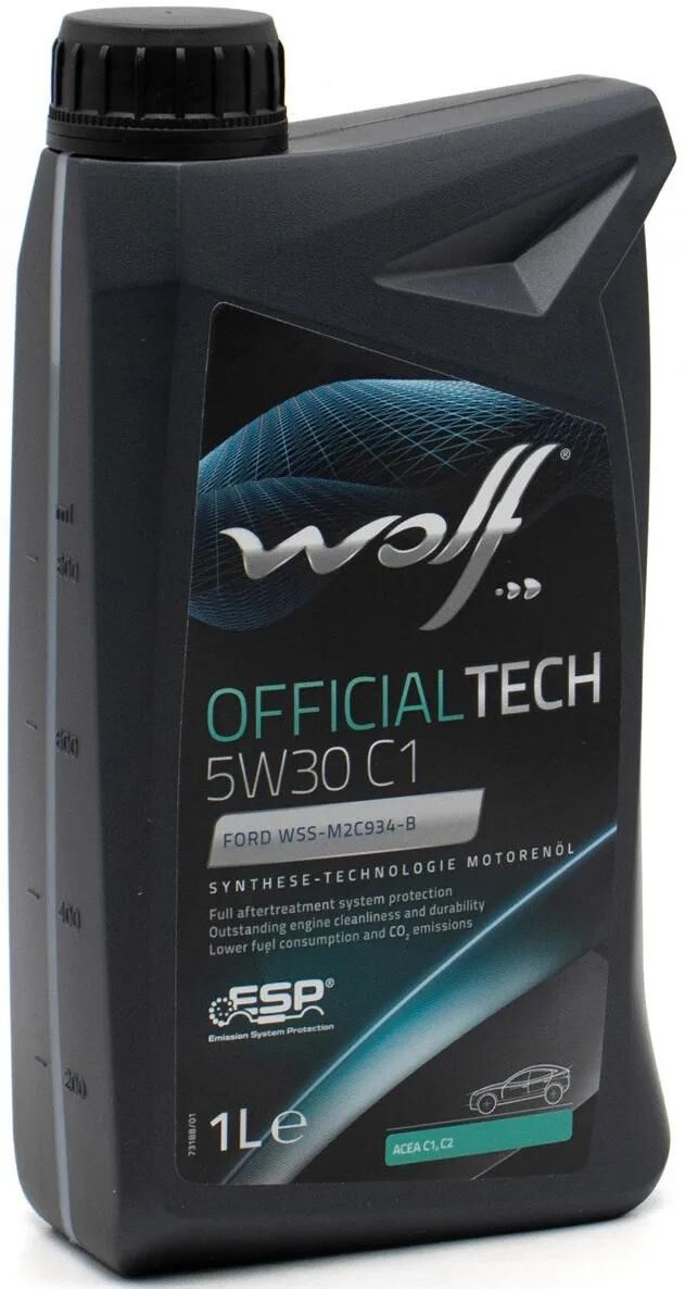Wolf Engine Oil OfficialTech C1. Motoroil 5W30 1L Off.tech C1