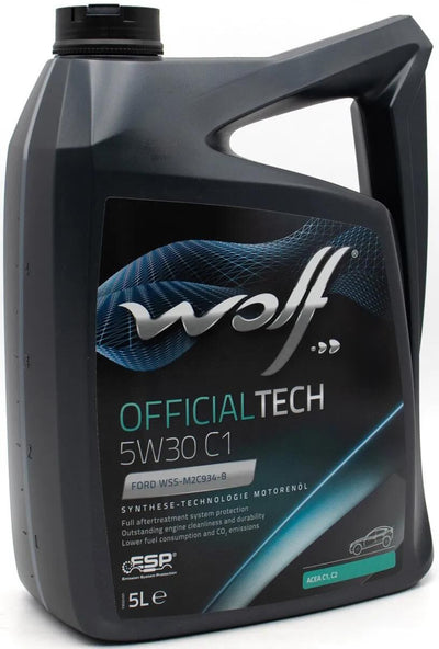 Wolf Engine Oil OfficialTech C1. Motoroil 5W30 5L Off.tech C1