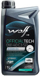 Wolf Motor Oil Officialtech C3 Sp. Motoroil 0W-40 1L OFF.Tech C3 SP