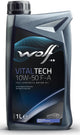 Huile de moteur de Wolf Vittualtech F-A. Motoroad 10W-50 1L Vital Tech F-A