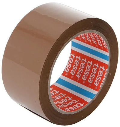 Tesa Adhesive Tape Pp Brown 50 mm, 66 m