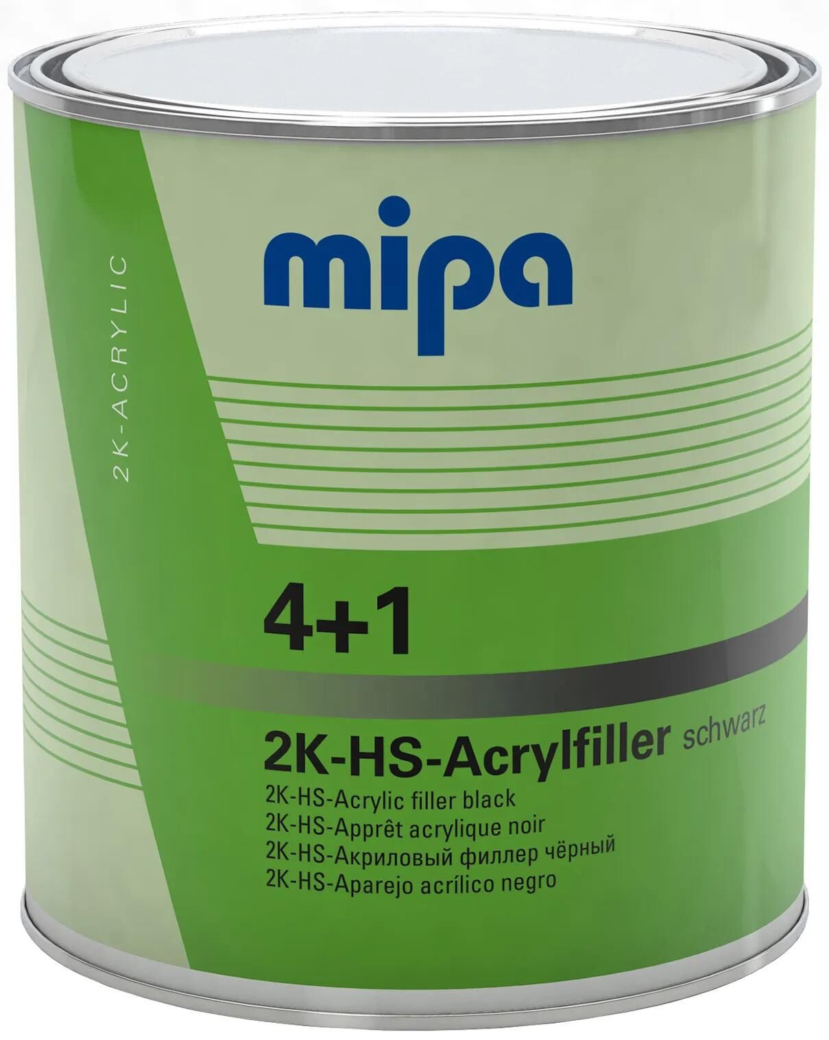 MIPA 4 + 1 Filtre acrylique HS 3L noir