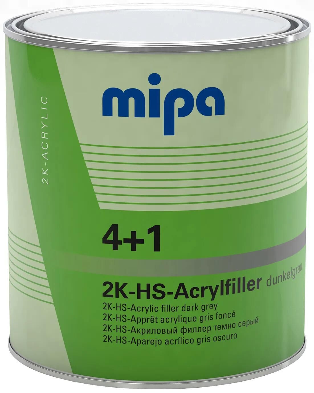MIPA 4 + 1 Filtre acrylique HS 3L Gris foncé
