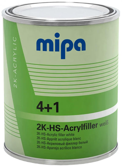 MIPA 4 + 1 Filtre acrylique HS 1L blanc