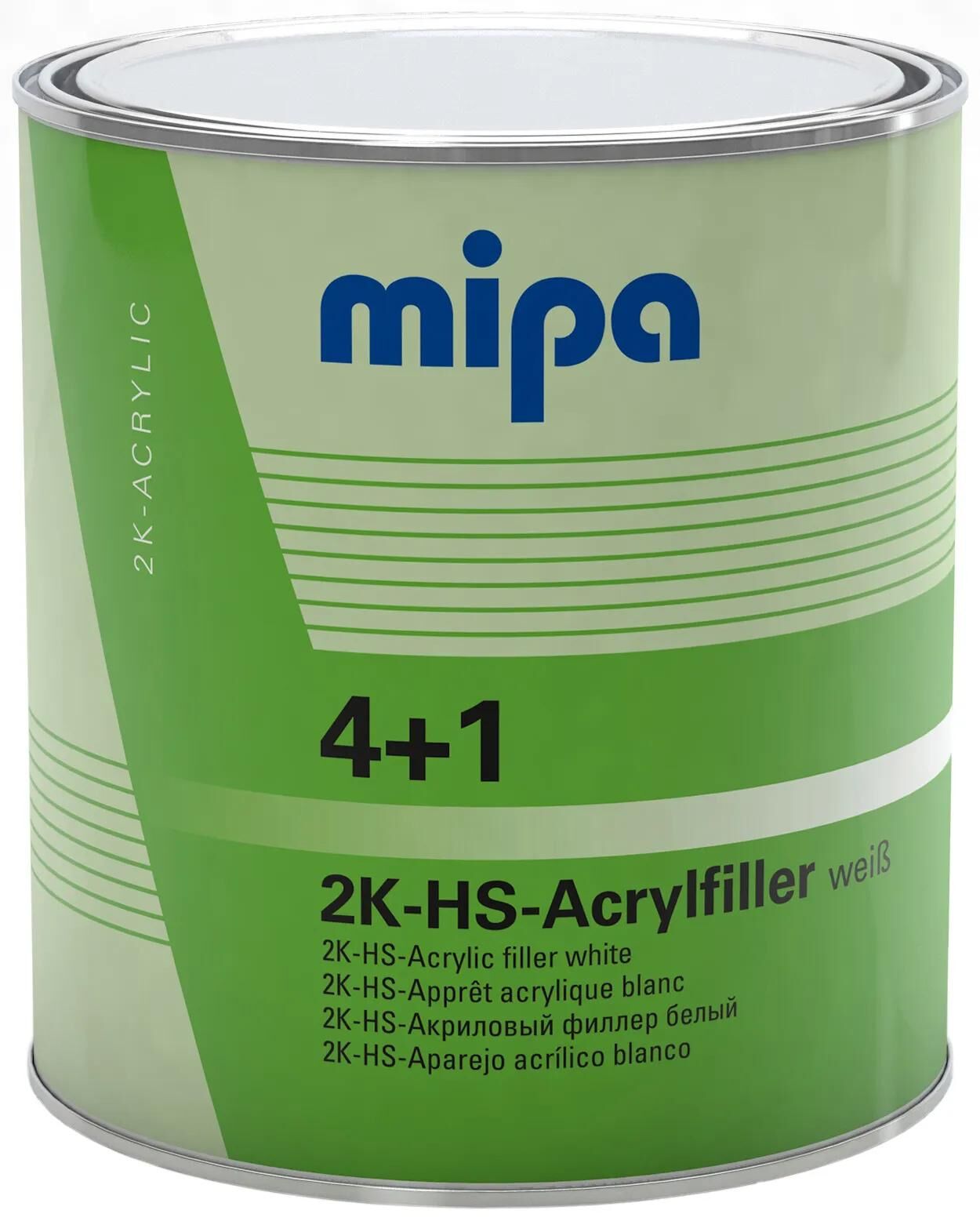 MIPA 4 + 1 Filtre acrylique HS 3L blanc
