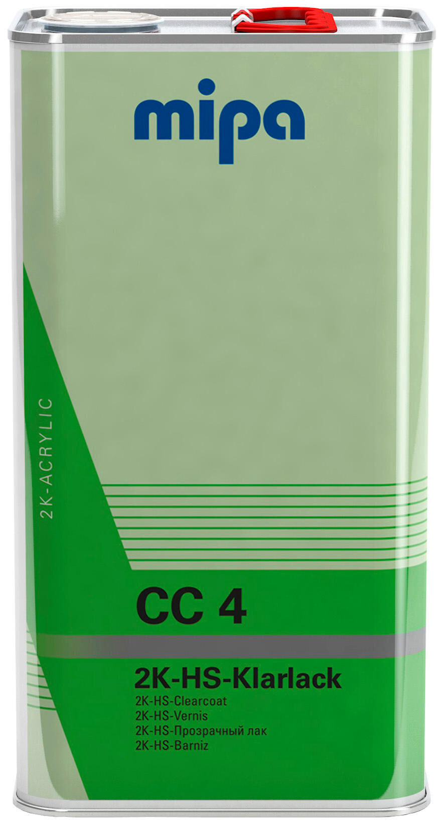 Mipa 2k-hs-clearcoat cc4 2k hs peinture transparente cc4 5.0