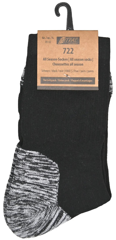 Nitras Safety Alls. Chaussettes SW Gr. 47-50 Nitras 1HK avec 2 paires