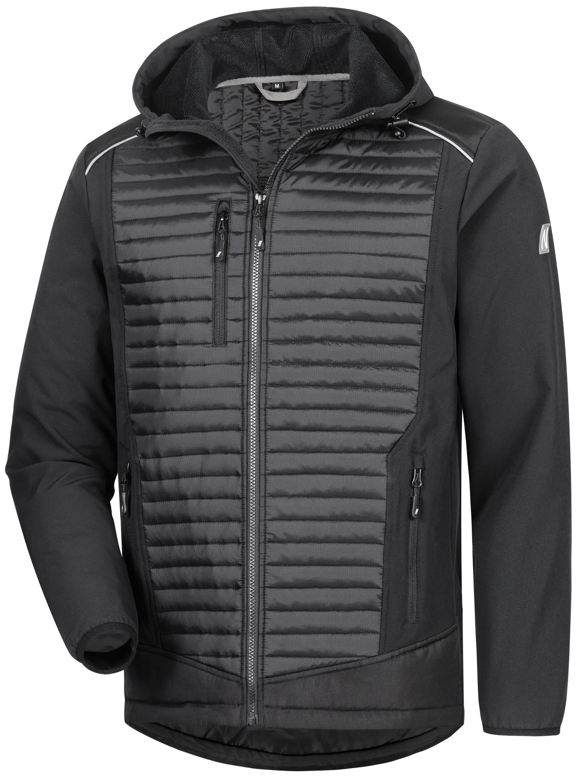 Veste softshell de sécurité Nitras taille m motion tex plus noir