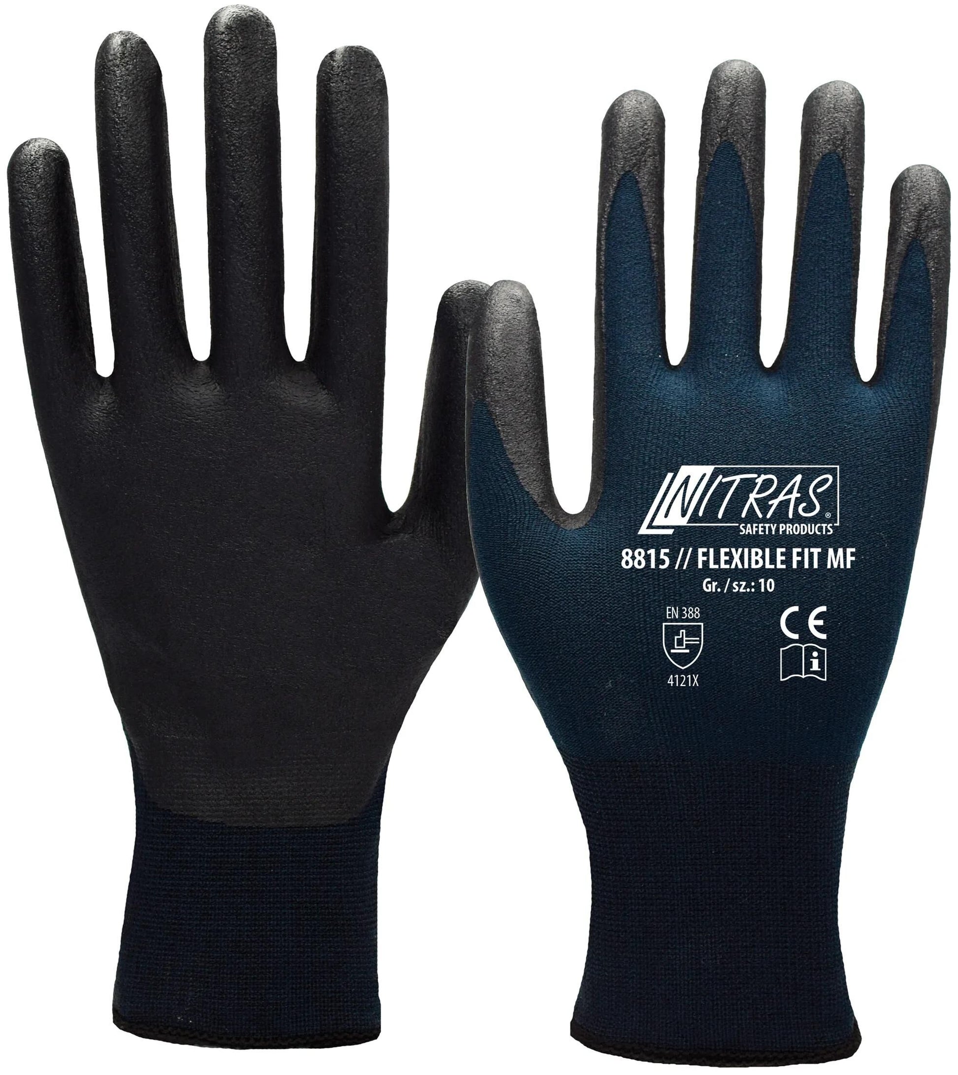 Nitras Safety Glove Taille 11 flexible ajustement MF