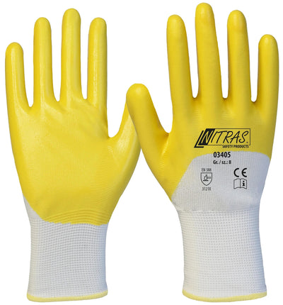 Nitras Safety Nitrile Glove Taille 10 Nitras