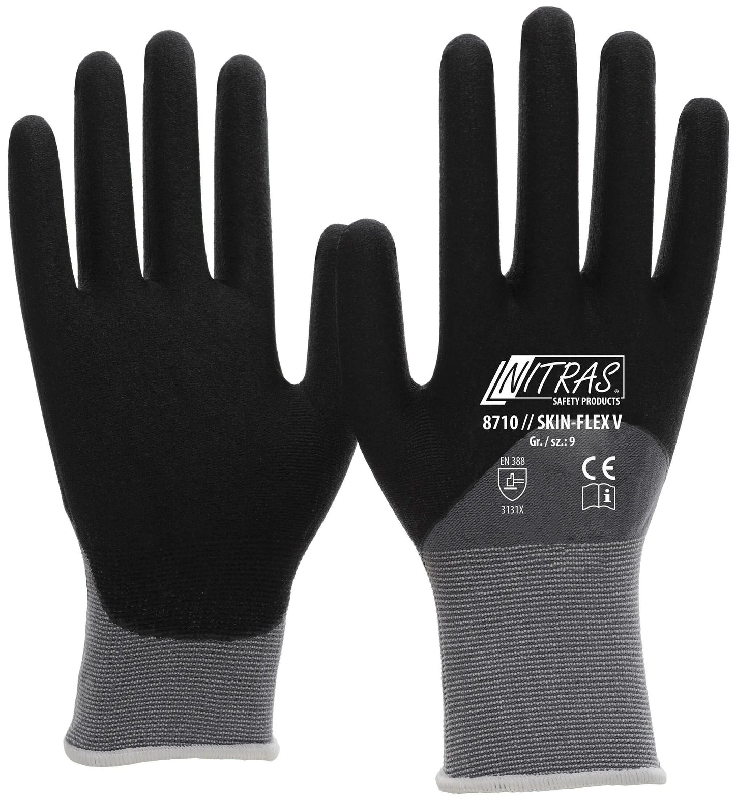 Nitras Safety Glove Taille 10 Skin Flex V