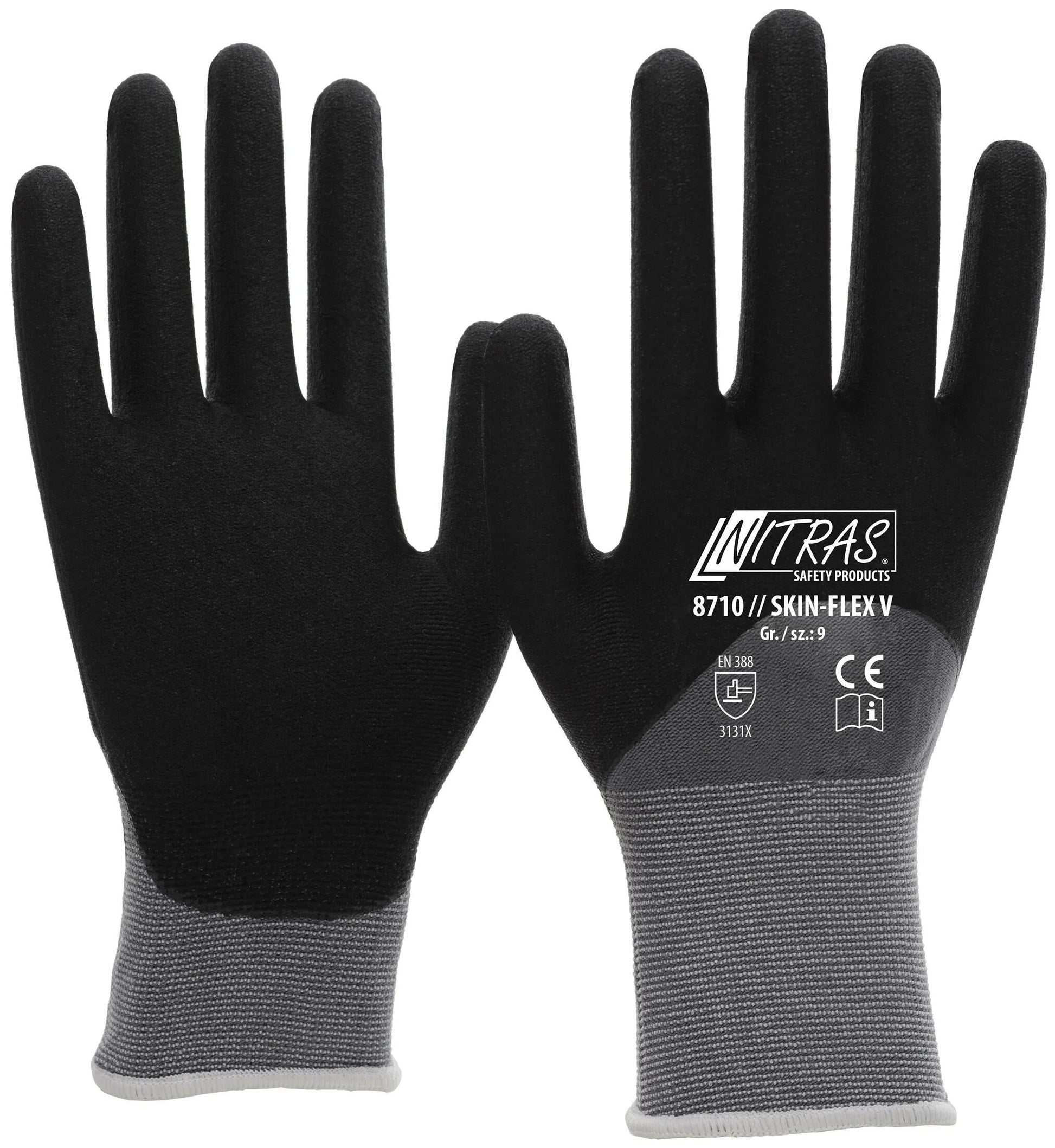 Nitras Safety Glove Taille 10 Skin Flex V