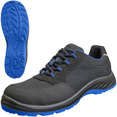 Nitras Safety Safety Shoes Gr. 42 Bleu à mi-parole solide