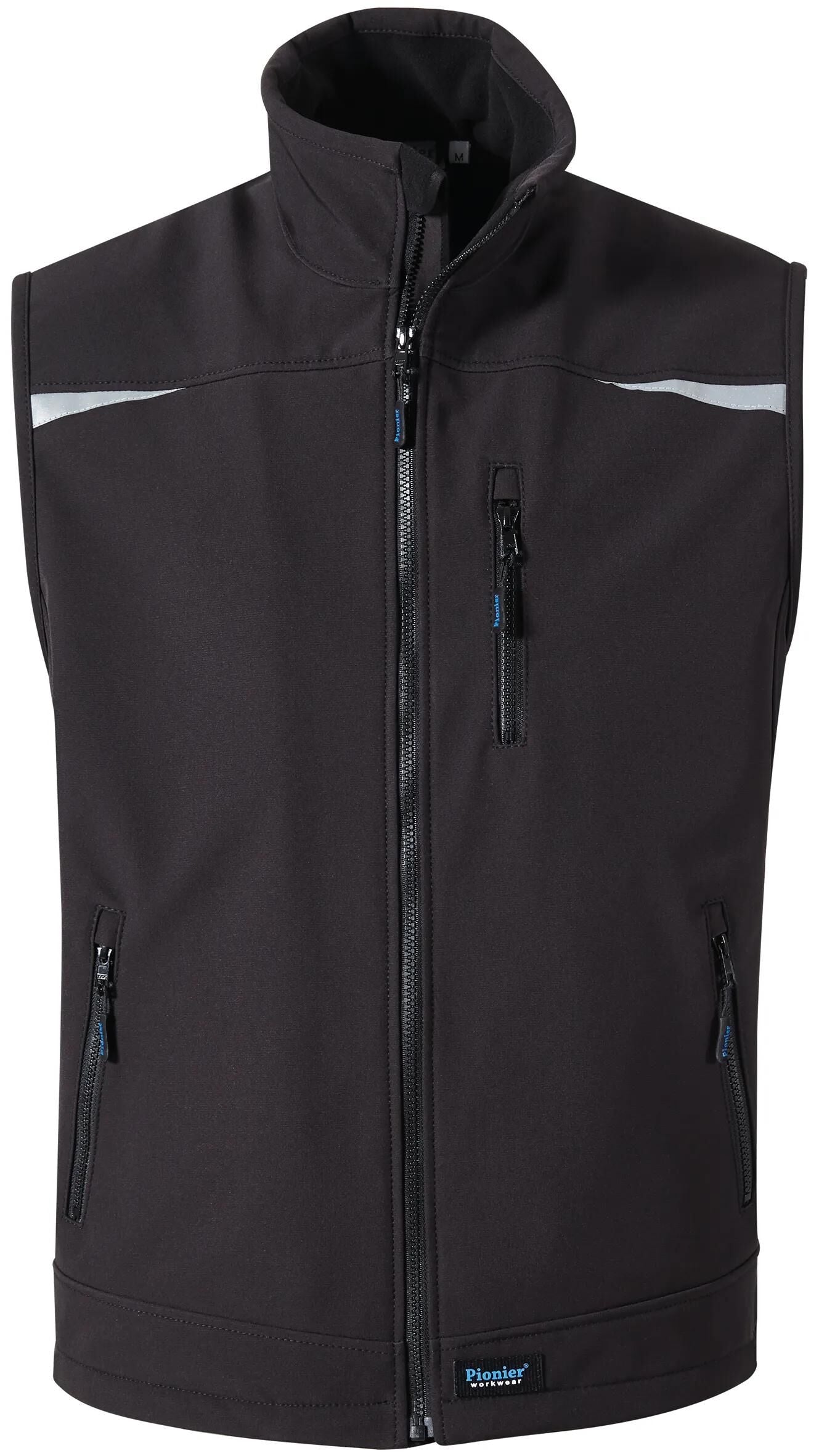 Pionier Workwear Softshell Gest Gr. M pionnier noir