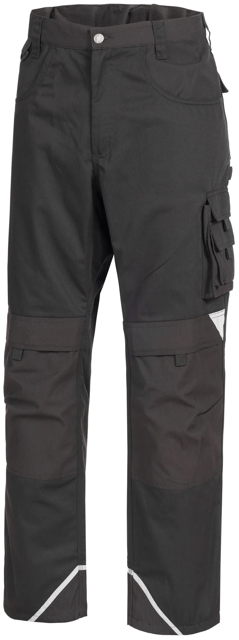 Pantalon de sécurité du nitras Gr. 48 Black Nitras Motion Tex Plus