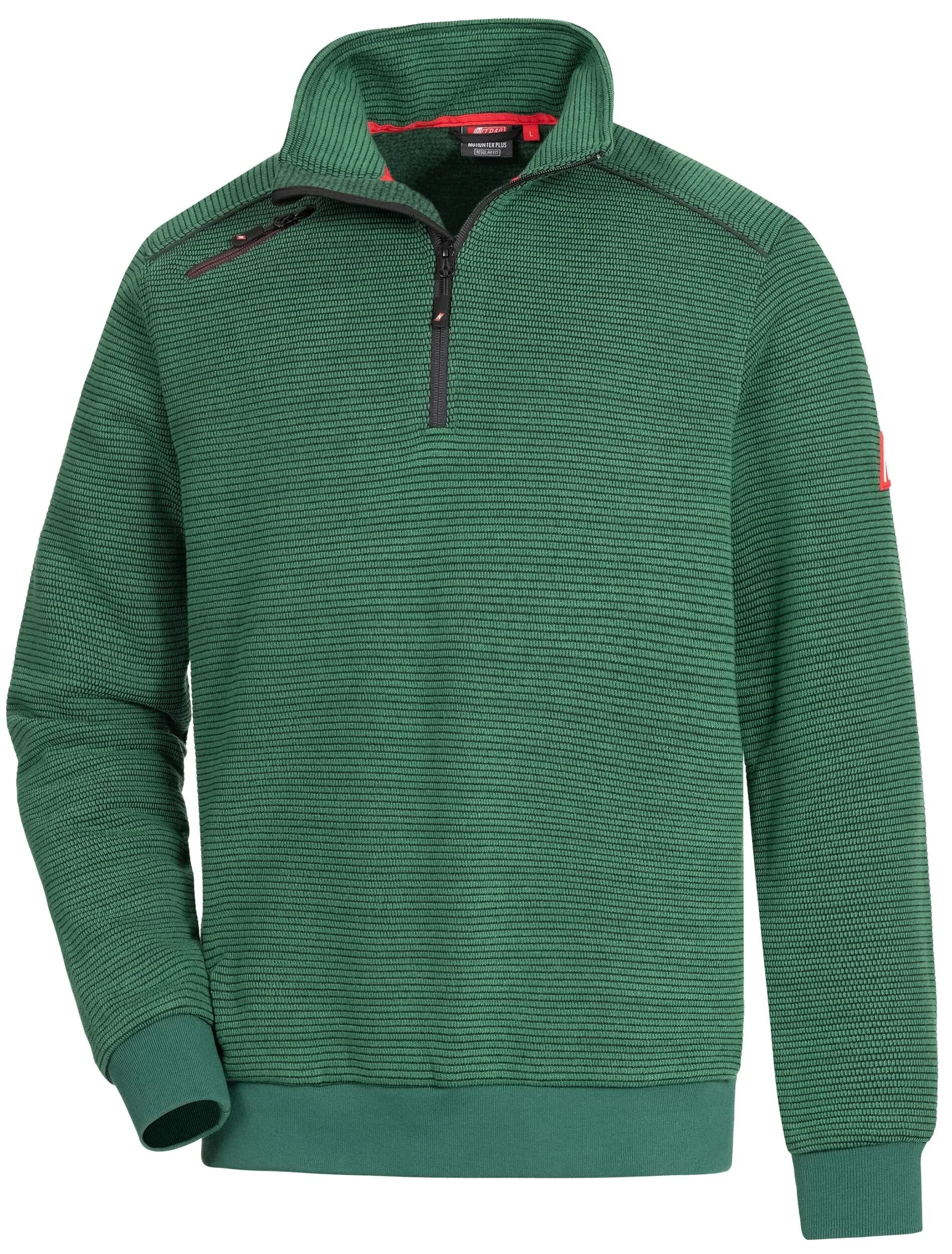 Nitras Safety Pullover Gr. L Green Nitras Motion Tex Plus