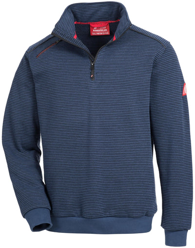 Nitras Safety Pullover Gr. L Navy Blue Nitras Motion Tex Plus