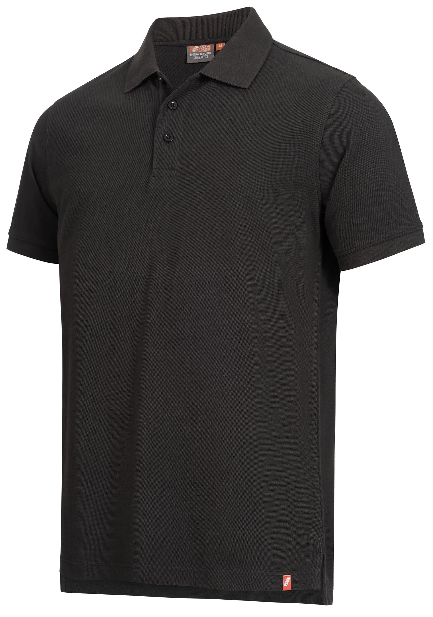 Poloshirt de sécurité du nitras Gr. M Nitras Black Motion Tex Light