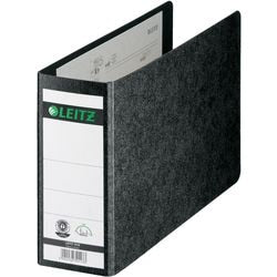 Ordner Leitz 1076 Carton A5 Paysage Largeur 7,7 cm Trou pour le pouce Étiquette au dos Papier de garde