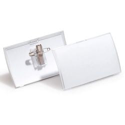 Badges combinaison pince clickfold durable 8214 pp 90x54mm 25 pièces