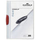 Dossiers à pince swing clip durable pp a4 22,5x31cm rouge capacité de serrage 3 mm