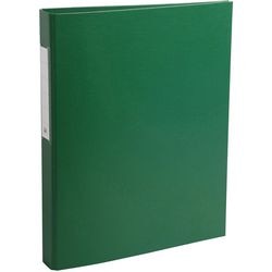 Classeurs à anneaux exacompta carton pp 26x32cm largeur dos 4cm vert 2 anneaux mécanisme D