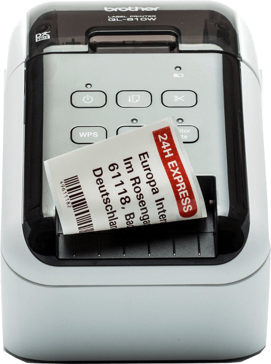 Imprimante d'étiquettes thermique Brother ql-810w - connexion usb ou wi-fi
