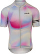 Agu dégradé tourbillon cyclisme chemise performance hommes