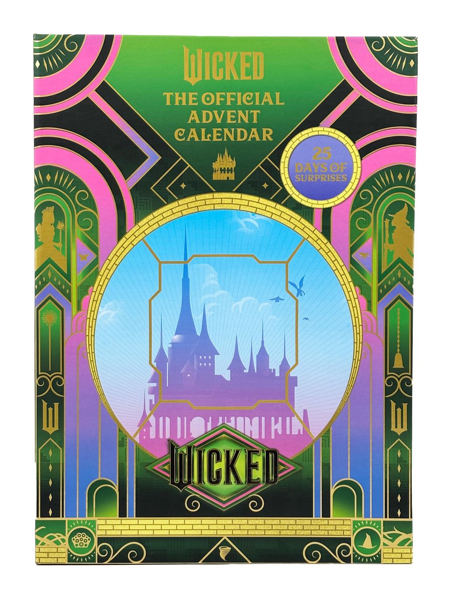 Wicked for good - calendrier de l'Avent - le calendrier de l'Avent officiel - 25 jours