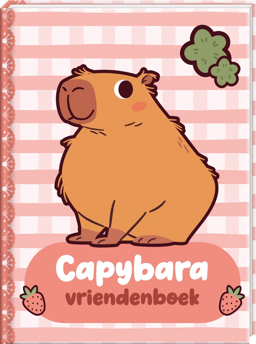 Livre d'amis Interstat capybara - enfants - couverture rigide - animaux
