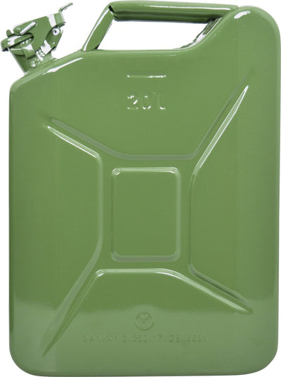 Carpoint Steel Jerry peut 20 litres de vert