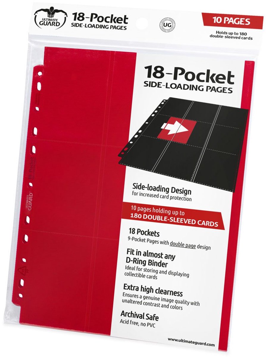 Pages Ultimate Guard 18 pochettes à chargement latéral (10) - ed
