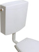 Plieger weser réservoir suspendu bas - dualflush - blanc - réservoir