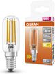 Lampe LED Osram - lampe de réfrigérateur - E14 - 4,2W - 470 lumen - blanc chaud - filament transparent
