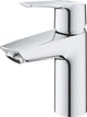 Robinet pour lavabo Grohe start - économie d'eau - bec bas - avec vidage push-open - chrome