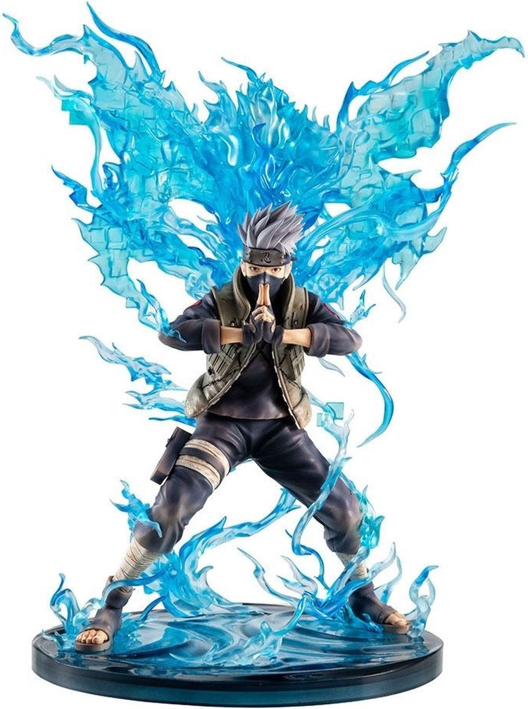 Figurine Megahouse Naruto Hatake Kakashi Susano 28cm - Naruto G.E.M. série précieuse - figurine d'anime