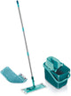 Leifheit Combi Clean Floor Essuieur M - 33 cm Système complet Micro Duo + Static Plus