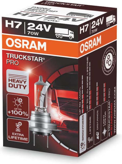 Lampe Osram 24v h7 70w px26 truckstar pro