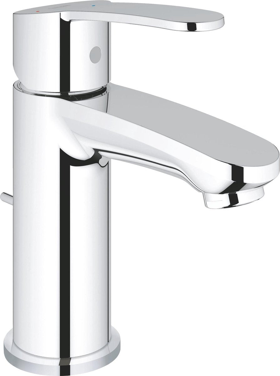 Robinet pour lavabo Grohe eurostyle cosmopolitan - bec bas - avec vidage extractible - chrome