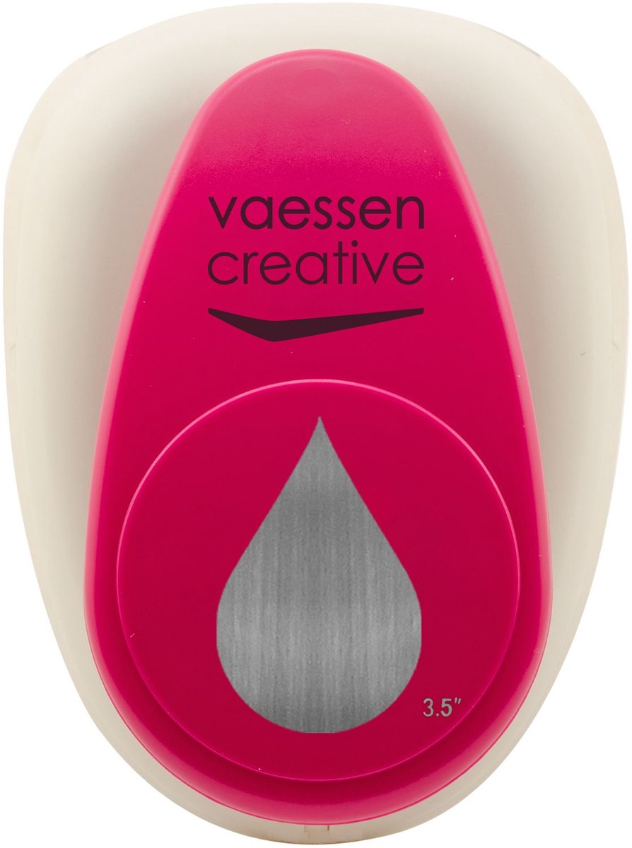 Vaessen creative punch - perforatrice figure - goutte - 5,8 x 8,9 cm