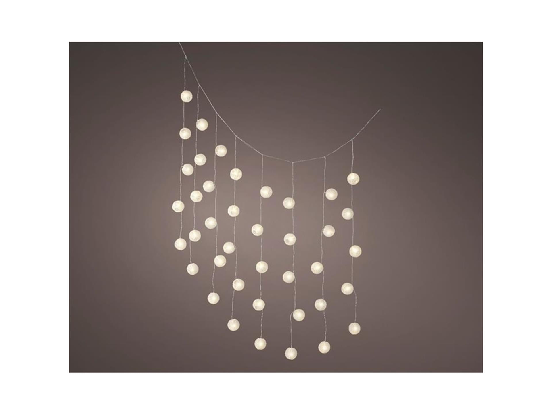 Lumineo LED parasol luminaire de fête extérieur l120cm