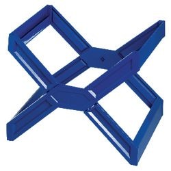Système de dossiers suspendus résistant en polystyrène bleu 36 x 32 x 27 cm