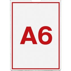 U-covers esselte a6 10,5x14,5cm 120 microns transparent